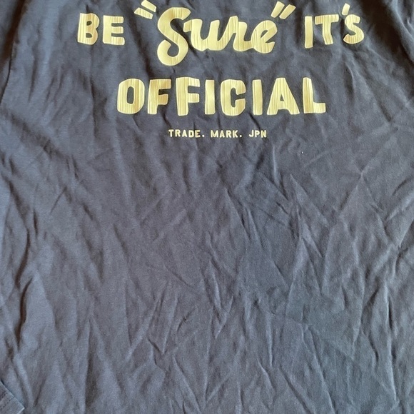 𝅺superdry Vintage Logo American Classic Top Dark Blue - Picture 8 of 12